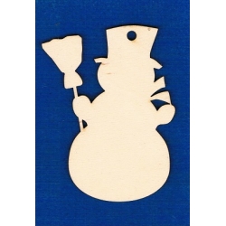 Bałwan , bałwanek 10x7cm , zawieszka